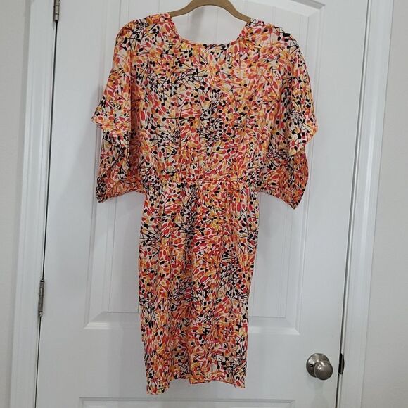Collective Concepts Women’s Kimono Style Print Dress, Size Medium - Picture 6 of 6